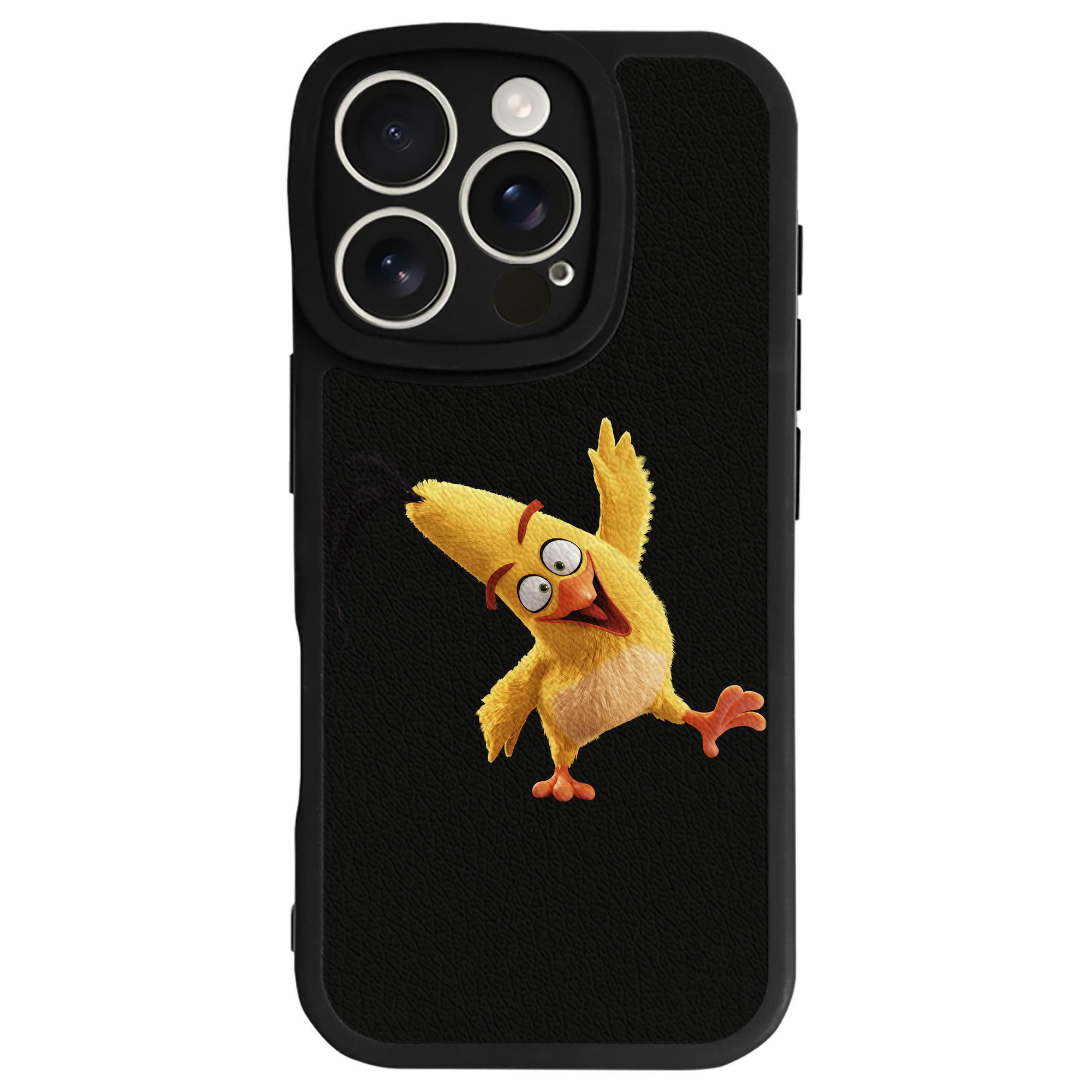 （画像用） Angry Birds アングリーバード 【iPhone 16シリーズ対応】シリコンスマホケース（レザー調） 材質：シリコン